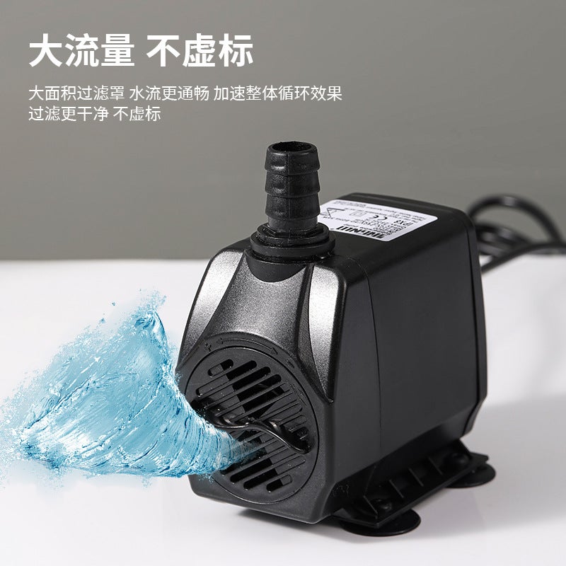 Manufacturer Mini Water Pump Rockery Landscaping Fountain Water Pump Micro Aquarium Fish Tank Water Pump Multi-Function Submersible Pump 220V - Image 4